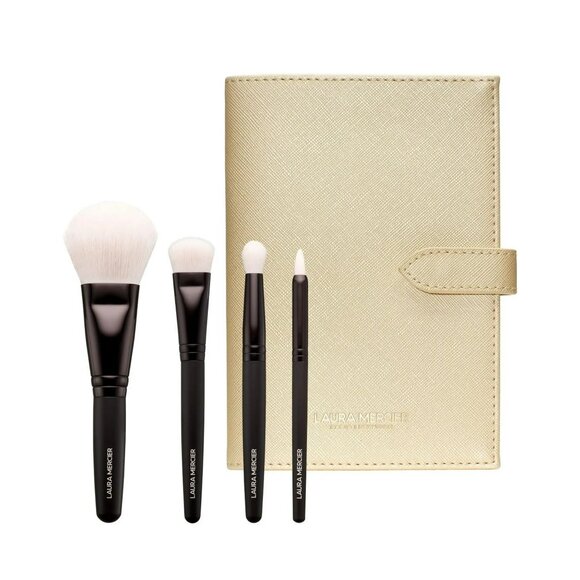 NEW Laura Mercier 5-Pc. Travel Brush Set Collection - Beige - Picture 2 of 2